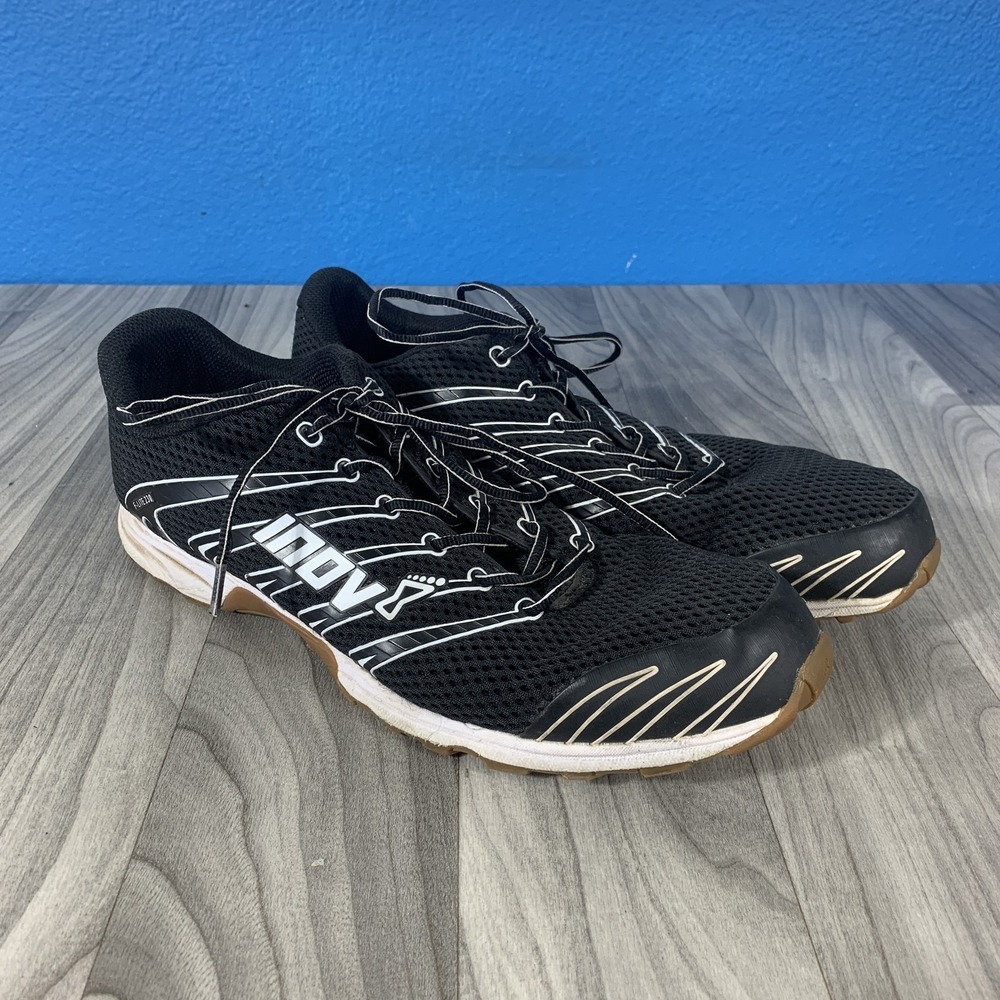 Inov-8 F-LITE 230 V2 Cross Training Shoes Men's US 13 Black Mesh Gum Sole